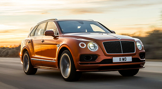 BENTLEYからラグジュアリーを極めた世界最速SUV登場 日本では20台限定で販売予定