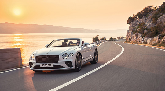 新型BENTLEY CONTINENTAL GT CONVERTIBLE:オープントップ最高峰のグランドツアラー